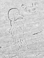 Long-bearded profile, by J.G. M.S. Chicago lakefront stone carvings, south of Montrose Harbor. 2013. Still visible Long-bearded profile, by J.G. M.S. Chicago lakefront stone carvings, south of Montrose Harbor. 2013. Still visible