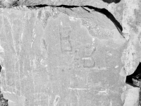 B.B. Chicago lakefront stone carvings, south of Montrose Harbor 2018 B.B. Chicago lakefront stone carvings, south of Montrose Harbor 2018