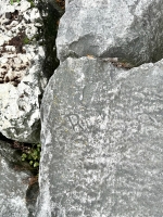 RL. Chicago lakefront stone carvings, south of Montrose Harbor 2023 RL. Chicago lakefront stone carvings, south of Montrose Harbor 2023