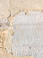 "V" peace sign gesture. Chicago lakefront stone carvings, Montrose Dog Beach. 2022 "V" peace sign gesture. Chicago lakefront stone carvings, Montrose Dog Beach. 2022