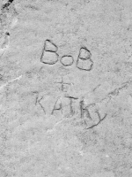 Bob + Kathy, detail. Chicago lakefront stone carvings, Montrose Dog Beach. 2017 Bob + Kathy, detail. Chicago lakefront stone carvings, Montrose Dog Beach. 2017