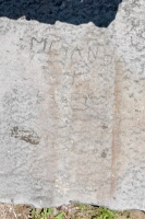 Miranda * Erney. Chicago lakefront stone carvings, Montrose Beach. 2020 Miranda * Erney. Chicago lakefront stone carvings, Montrose Beach. 2020