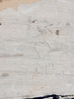 KK Heart SME. Chicago lakefront stone carvings, Montrose Beach. 2019 KK Heart SME. Chicago lakefront stone carvings, Montrose Beach. 2019