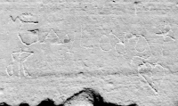 Gaylord, symbols. The Gaylords were an Uptown street gang. Chicago lakefront stone carvings, Montrose Dog Beach. 2012 Gaylord, symbols. The Gaylords were an Uptown street gang. Chicago lakefront stone carvings, Montrose Dog Beach. 2012
