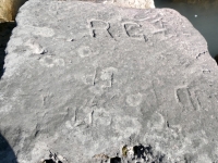 R.G., EP, Carl Larson, JD, LG, G, others. Chicago lakefront stone carvings, south of La Rabida Hospital. 2025