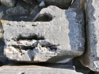 NE. Chicago lakefront stone carvings, south of La Rabida Hospital. 2025