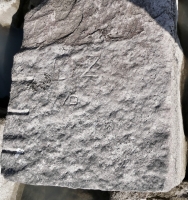 LIZ 70. Chicago lakefront stone carvings, south of La Rabida Hospital. 2025