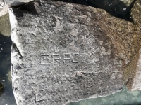 VI, Grace, MAI-L. Chicago lakefront stone carvings, south of La Rabida Hospital. 2026