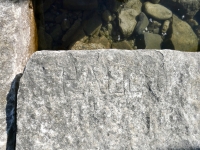 Haul. Chicago lakefront stone carvings, behind La Rabida Hospital, 65th Street and the Lake. 2026