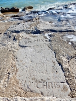 Autograph rock with Mike, Christ, Ed, Chas and many more. Chicago lakefront stone carvings, between 45th Street and Hyde Park Blvd. 2018 Autograph rock with Mike, Christ, Ed, Chas and many more. Chicago lakefront stone carvings, between 45th Street and Hyde Park Blvd. 2018