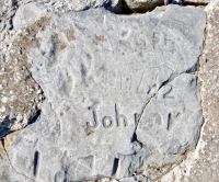 1942, Fuzzy, Johnny. Chicago lakefront stone carvings, between 45th Street and Hyde Park Blvd. 2018