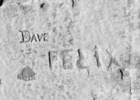 Dave, Felix. Chicago lakefront stone carvings, between 45th Street and Hyde Park Blvd. 2018
