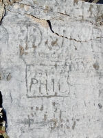 Duke, 31 Phil. Chicago lakefront stone carvings, between 45th Street and Hyde Park Blvd. 2018 Duke, 31 Phil. Chicago lakefront stone carvings, between 45th Street and Hyde Park Blvd. 2018