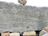 BAT., FA, Dude. Chicago lakefront stone carvings, between 45th Street and Hyde Park Blvd. 2019 BAT., FA, Dude. Chicago lakefront stone carvings, between 45th Street and Hyde Park Blvd. 2019