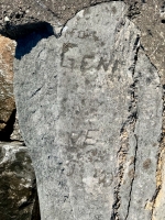 Fox, Gene, VE, J. Chicago lakefront stone carvings, between 45th Street and Hyde Park Blvd. 2023 Fox, Gene, VE, J. Chicago lakefront stone carvings, between 45th Street and Hyde Park Blvd. 2023