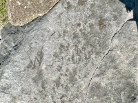 Worobe(?). Chicago lakefront stone carvings, between 45th Street and Hyde Park Blvd. 2023 Worobe(?). Chicago lakefront stone carvings, between 45th Street and Hyde Park Blvd. 2023
