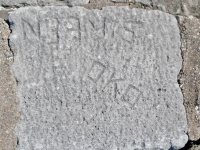 OKO, Sir Ben. Chicago lakefront stone carvings, between 45th Street and Hyde Park Blvd. 2023 OKO, Sir Ben. Chicago lakefront stone carvings, between 45th Street and Hyde Park Blvd. 2023