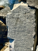 Joe "67." Chicago lakefront stone carvings, between 45th Street and Hyde Park Blvd. 2023 Joe "67." Chicago lakefront stone carvings, between 45th Street and Hyde Park Blvd. 2023