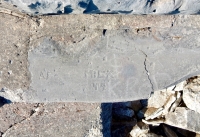 1949, Mick, A.F. Chicago lakefront stone carvings, between 45th Street and Hyde Park Blvd. 2018 1949, Mick, A.F. Chicago lakefront stone carvings, between 45th Street and Hyde Park Blvd. 2018