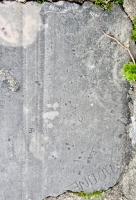 Capone, Pew, face, Kaspar. Chicago lakefront stone carvings, between 45th Street and Hyde Park Blvd. 2019 Capone, Pew, face, Kaspar. Chicago lakefront stone carvings, between 45th Street and Hyde Park Blvd. 2019