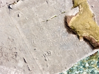 6/14/54. Crook, MY, B.B., L, Bud 48, EAT, JW, 10-5-58, Rich. Chicago lakefront stone carvings, between 45th Street and Hyde Park Blvd. 2019 6/14/54. Crook, MY, B.B., L, Bud 48, EAT, JW, 10-5-58, Rich. Chicago lakefront stone carvings, between 45th Street and Hyde Park Blvd. 2019