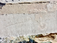 Wallace R+P Bailey. Chicago lakefront stone carvings, between 45th Street and Hyde Park Blvd. 2019 Wallace R+P Bailey. Chicago lakefront stone carvings, between 45th Street and Hyde Park Blvd. 2019
