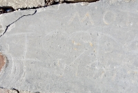 Matt, Sabu, Dick 1950. Chicago lakefront stone carvings, between 45th Street and Hyde Park Blvd. 2018 Matt, Sabu, Dick 1950. Chicago lakefront stone carvings, between 45th Street and Hyde Park Blvd. 2018