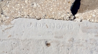 J. Mangan. Chicago lakefront stone carvings, between 45th Street and Hyde Park Blvd. 2018