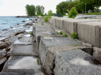 Morgan Shoal shoreline, between 45th Street and Hyde Park Blvd. 2019