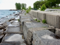 Morgan Shoal shoreline, between 45th Street and Hyde Park Blvd. 2019