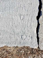 Ian. Chicago lakefront stone carvings, between 45th Street and Hyde Park Blvd. 2018
