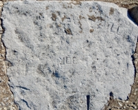 Bill, Joe. Chicago lakefront stone carvings, between 45th Street and Hyde Park Blvd. 2018