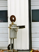 Generous muffler person at Muffler Man, Muskegon, Michigan