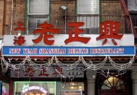 New Yeah Shanghai Deluxe Restaurant, Chinatown, New York. Why not add a few more random words into the name?