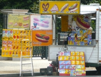 Street Food Vendor sign art, National Mall, Washington D.C.