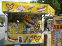 Street Food Vendor sign art, National Mall, Washington D.C.