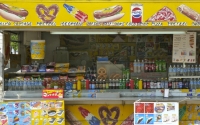 Street Food Vendor sign art, National Mall, Washington D.C.