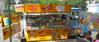 Street Food Vendor sign art, National Mall, Washington D.C.
