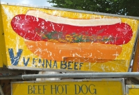 Street Food Vendor sign art, National Mall, Washington D.C.