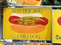 Street Food Vendor sign art, National Mall, Washington D.C.