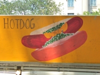 Street Food Vendor sign art, National Mall, Washington D.C.