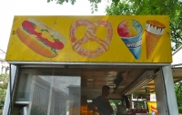 Street Food Vendor sign art, National Mall, Washington D.C.