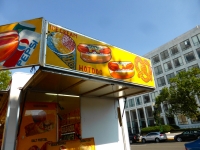 Street Food Vendor sign art, National Mall, Washington D.C.