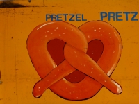Pretzel, Street Food Vendor sign art, National Mall, Washington D.C.