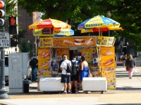 Street Food Vendor sign art, National Mall, Washington D.C.