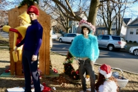 Wild fashion nativity scene, Chicago