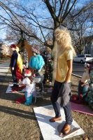 Wild fashion nativity scene, Chicago