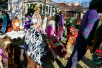 Wild fashion nativity scene, Chicago