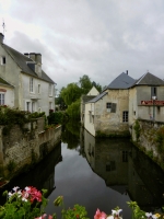 Bayeux center: Could it get more charming? Plus a ghost sign