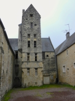 Down an alley, Bayeux, France